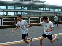 1本目の走行開始!